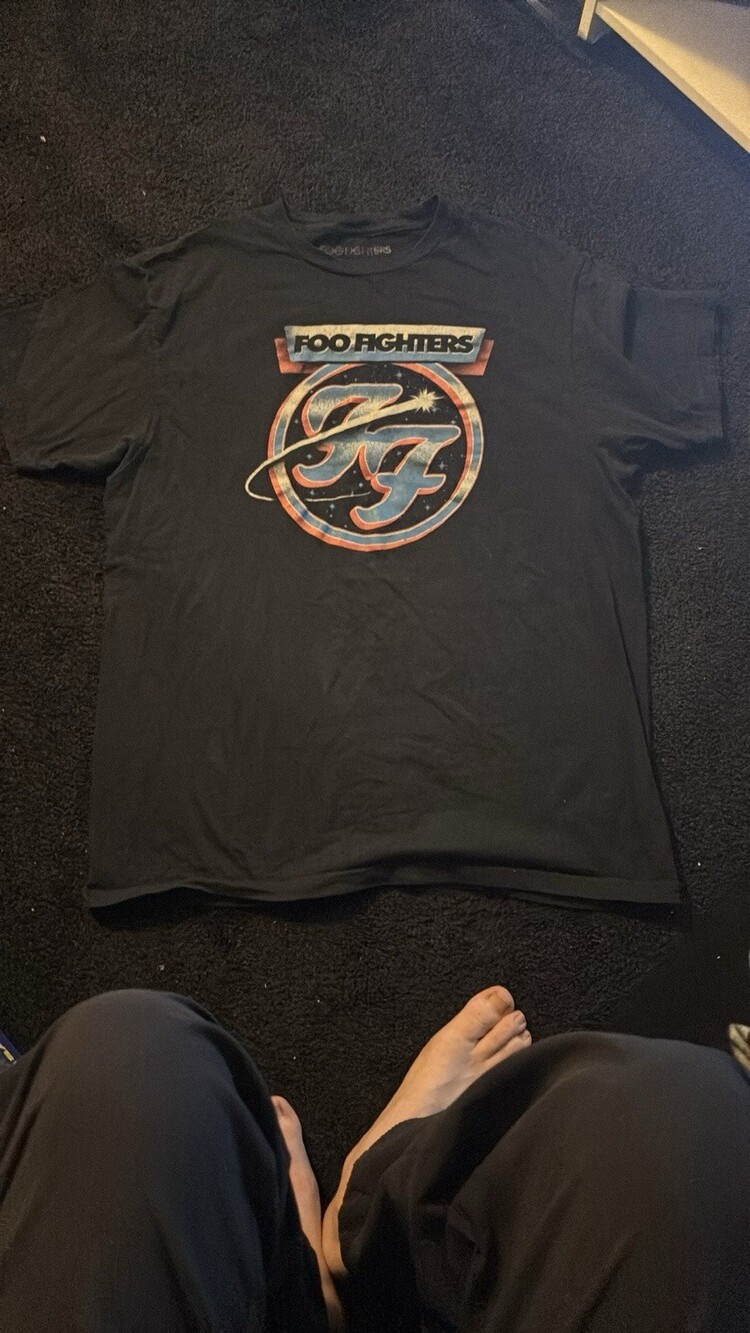 Vintage Foo-Fighters Black T-Shirt